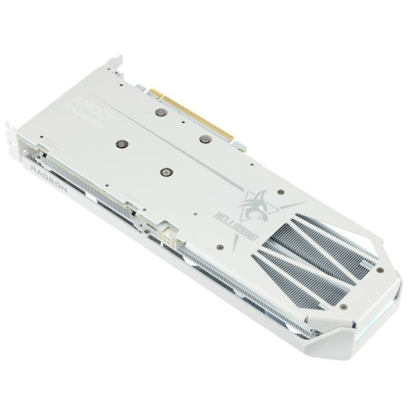 Фото - Видеокарта PowerColor AMD Radeon RX 9060 XT 16GB GDDR6 Hellhound Spectral White (RX9060XT 16G-L/OC/WHITE)