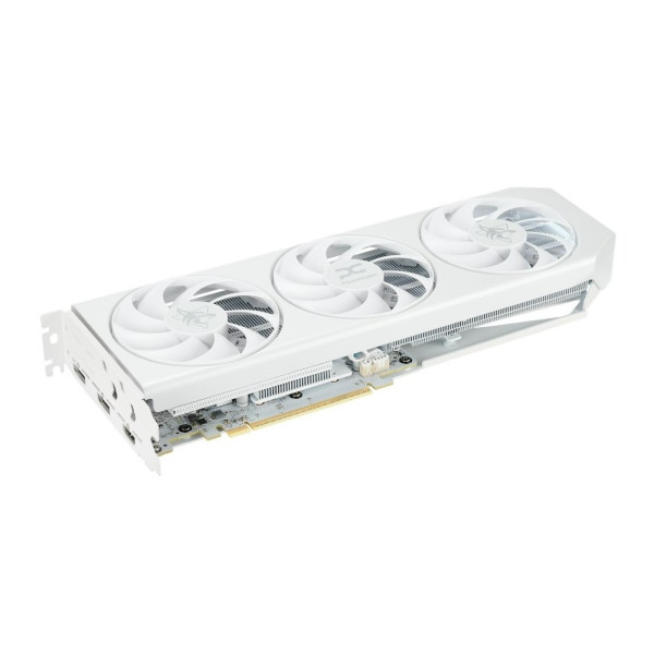 Фото - Видеокарта PowerColor AMD Radeon RX 9060 XT 16GB GDDR6 Hellhound Spectral White (RX9060XT 16G-L/OC/WHITE)