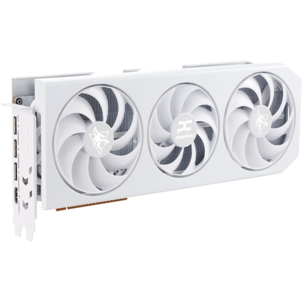 Фото - Відеокарта PowerColor AMD Radeon RX 9070 XT 16GB GDDR6 Hellhound Spectral White (RX9070XT 16G-L/OC/WHITE)