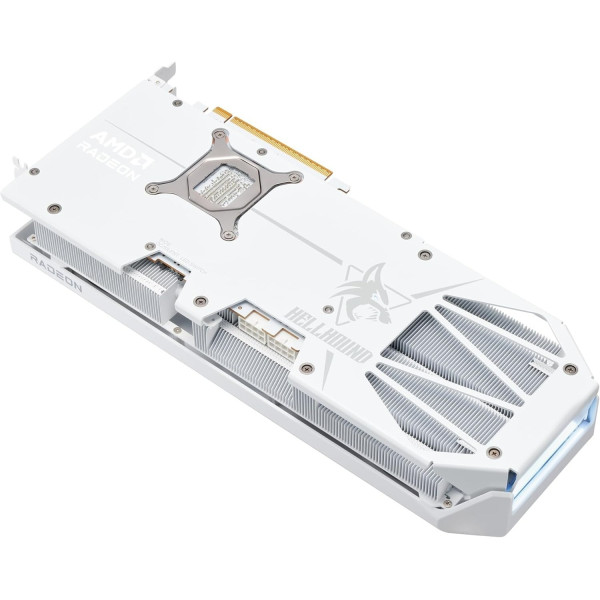 Фото - Відеокарта PowerColor AMD Radeon RX 9070 XT 16GB GDDR6 Hellhound Spectral White (RX9070XT 16G-L/OC/WHITE)