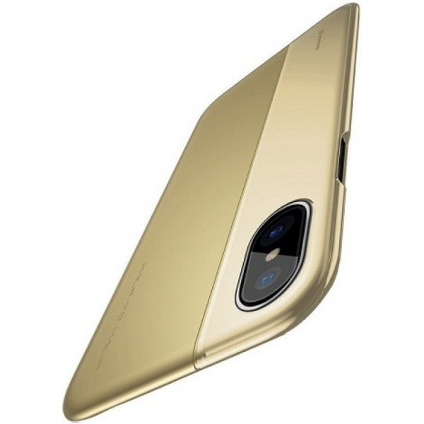 Фото - Чехол для смартфона Baseus for iPhone X (RY0V) Gold (XK-BS-HS-IPX-GD)