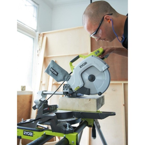 Фото - Мікропошкодження - Пила торцева Ryobi EMS254L
