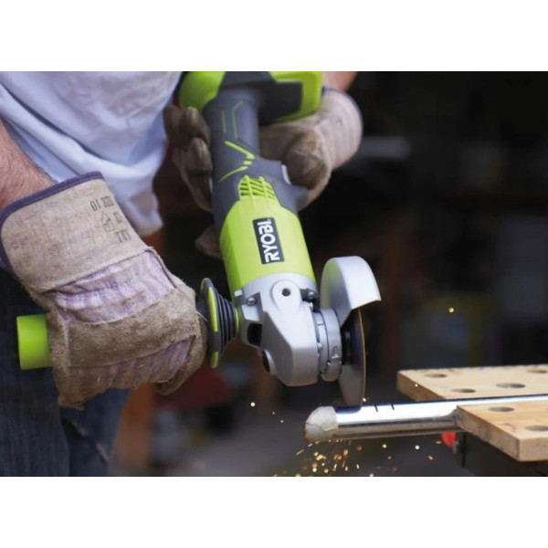 Фото - Болгарка Ryobi M18 M18 R18AG-140S 115мм ЗП+1 акум.x 4.0Aг, сумка (5133004301)