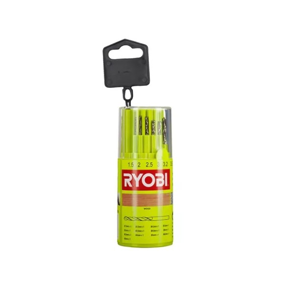 Фото - Набір свердел Ryobi RAK13HSS 13 шт. (5132004523)