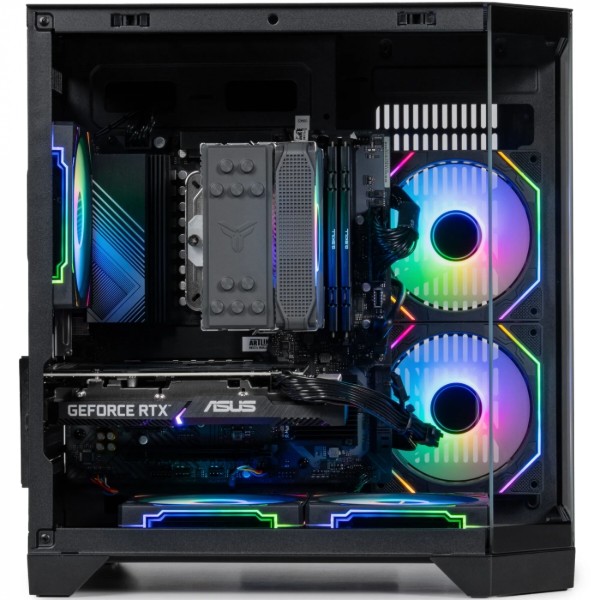 Фото - Системний блок QUBE QB Ryzen 5 5600 RTX 5060 8GB CRb 1610 (Ryzen55600RTX50608GBCRb1610)