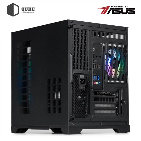 Фото - Системний блок QUBE QB Ryzen 5 5600 RTX 5060 8GB CRb 1610 (Ryzen55600RTX50608GBCRb1610)