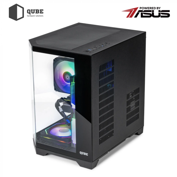 Фото - Системный блок QUBE QB Ryzen 5 5600X RTX 5060 Ti 8GB CRb 3220 (Ryzen55600XRTX5060TI8GBCRb3220)