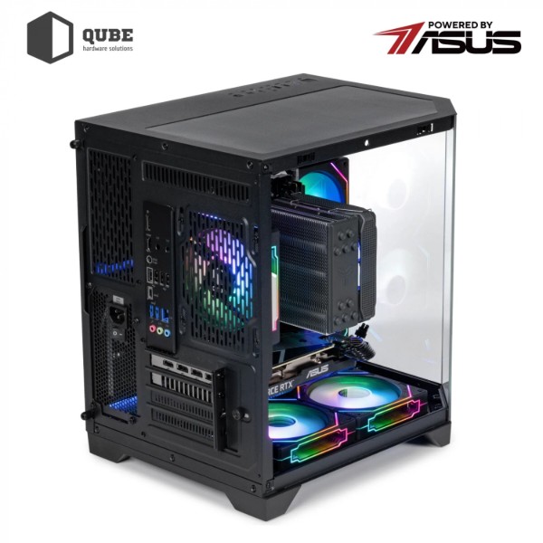 Фото - Системний блок QUBE QB Ryzen 5 7400F RTX 5050 8GB CRb 3210 (Ryzen57400FRTX50508GBCRb3210)