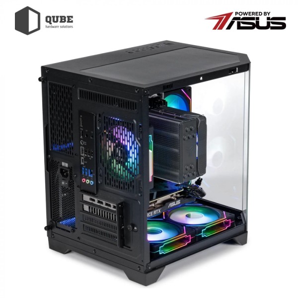 Фото - Системний блок QUBE QB Ryzen 5 7400F RTX 5050 8GB CRb 322020 (Ryzen57400FRTX50508GBCRb322020)