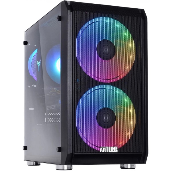 Фото - Системний блок QUBE QB Ryzen 5 7400F RTX 5050 8GB NM 3220 (Ryzen57400FRTX50508GBNM3220)