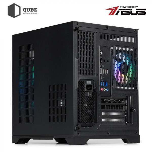 Фото - Системный блок QUBE QB Ryzen 5 7500F RTX 5060 8GB CRb 3220 (Ryzen57500FRTX50608GBCRb3220)