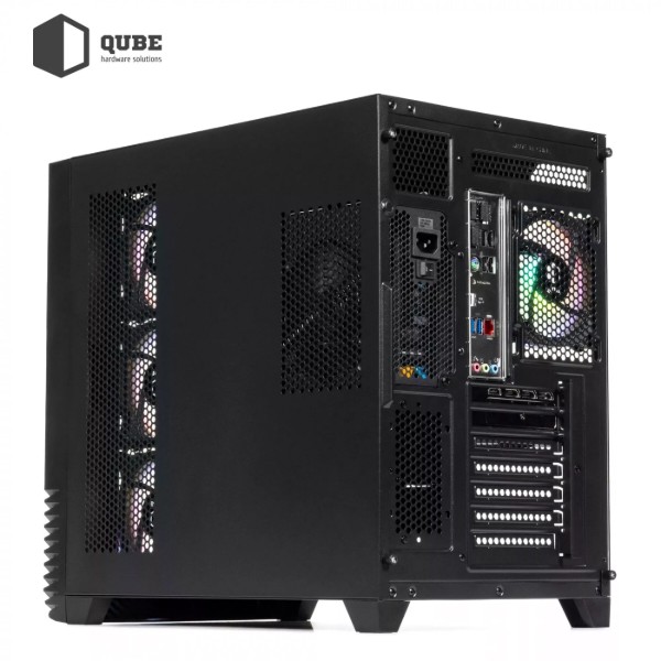 Фото - Системний блок QUBE QB Ryzen 7 9700X RTX 5050 8GB MRGb 321010Win (Ryzen79700XRTX50508GBMRGb321010Win)