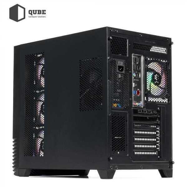Фото - Системный блок QUBE QB Ryzen 7 9700X RTX 5050 8GB MRGb 3210 (Ryzen79700XRTX50508GBMRGb3210)