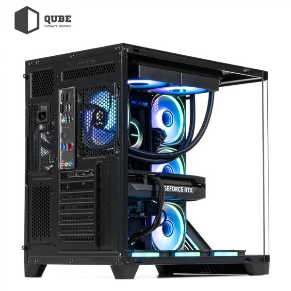 Фото - Системный блок QUBE QB Ryzen 7 9700X RTX 5050 8GB MRGb 3210 (Ryzen79700XRTX50508GBMRGb3210)