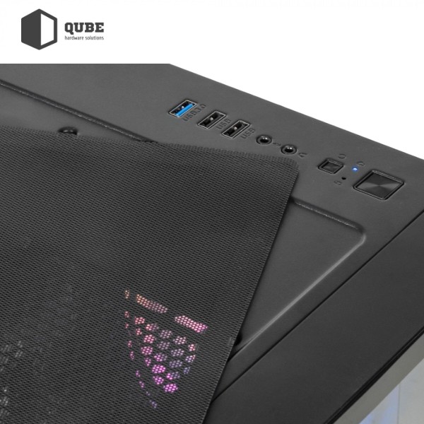 Фото - Системный блок QUBE QB Ryzen 7 9700X RTX 5050 8GB MRGb 3210 (Ryzen79700XRTX50508GBMRGb3210)