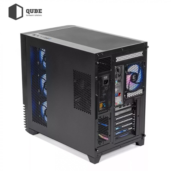 Фото - Системный блок QUBE QB Ryzen 7 9700X RTX 5050 8GB MRGb 641010Win (Ryzen79700XRTX50508GBMRGb641010Win)