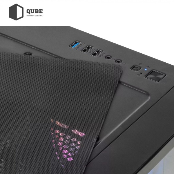 Фото - Системный блок QUBE QB Ryzen 7 9700X RTX 5050 8GB MRGb 641010Win (Ryzen79700XRTX50508GBMRGb641010Win)