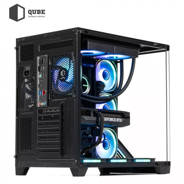 Фото - Системний блок QUBE QB Ryzen 7 9700X RTX 5050 8GB MRGb 6410 (Ryzen79700XRTX50508GBMRGb6410)