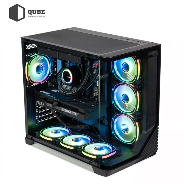 Фото - Системний блок QUBE QB Ryzen 7 9700X RTX 5050 8GB MRGb 6410 (Ryzen79700XRTX50508GBMRGb6410)