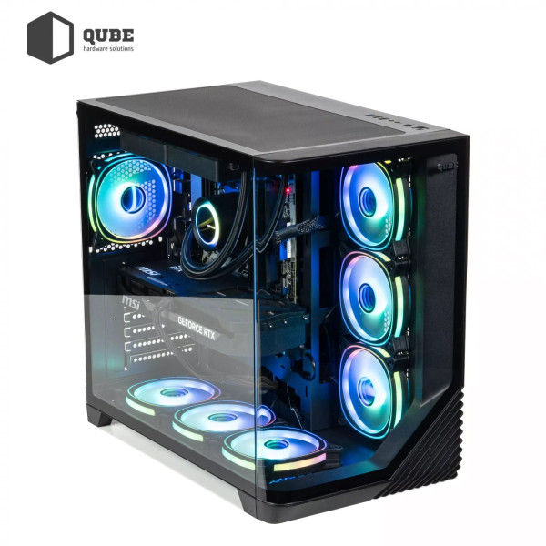 Фото - Системний блок QUBE QB Ryzen 7 9700X RTX 5050 8GB MRGb 642020 (Ryzen79700XRTX50508GBMRGb642020)