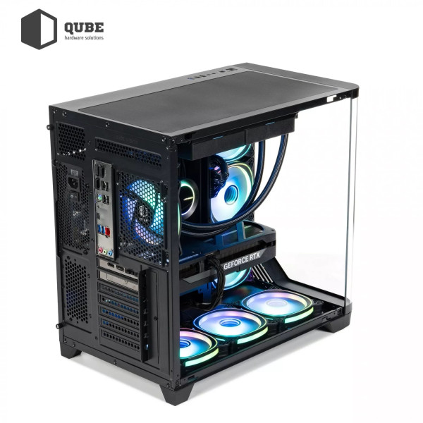 Фото - Системний блок QUBE QB Ryzen 7 9700X RTX 5050 8GB MRGb 642020 (Ryzen79700XRTX50508GBMRGb642020)