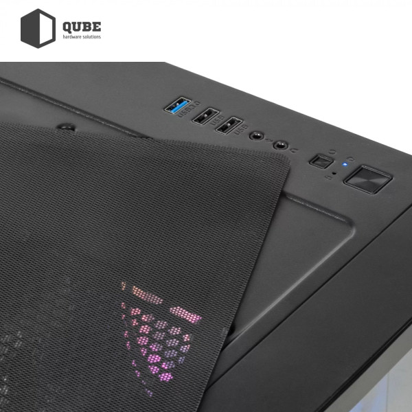 Фото - Системний блок QUBE QB Ryzen 7 9700X RTX 5050 8GB MRGb 642020 (Ryzen79700XRTX50508GBMRGb642020)