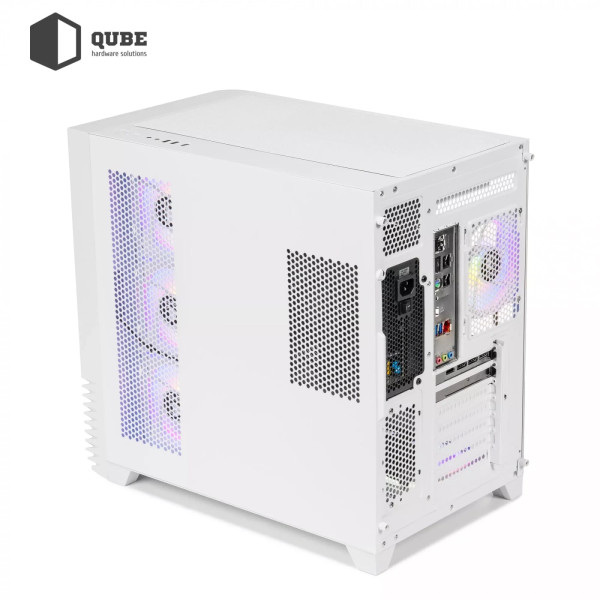 Фото - Системний блок QUBE QB Ryzen 7 9700X RTX 5050 8GB MRGw 642020 (Ryzen79700XRTX50508GBMRGw642020)