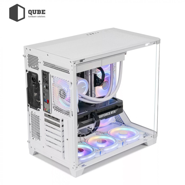 Фото - Системний блок QUBE QB Ryzen 7 9700X RTX 5050 8GB MRGw 642020 (Ryzen79700XRTX50508GBMRGw642020)