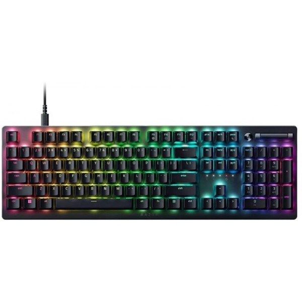 Фото - Клавиатура проводная игровая Razer DeathStalker V2 Red Switch Black (RZ03-04500100-R3M1) Фото - Клавиатура проводная игровая Razer DeathStalker V2 Red Switch Black (RZ03-04500100-R3M1)