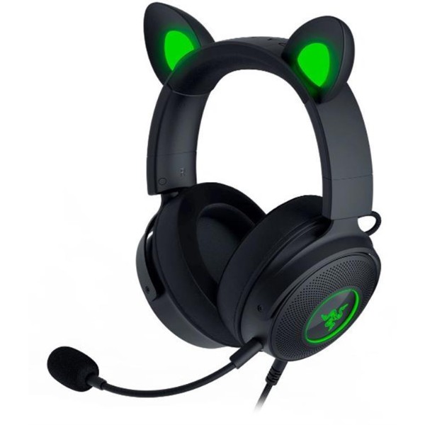 Фото - Гарнітура дротова ігрова Razer Kraken Kitty V2 Pro Black (RZ04-04510100-R3M1)