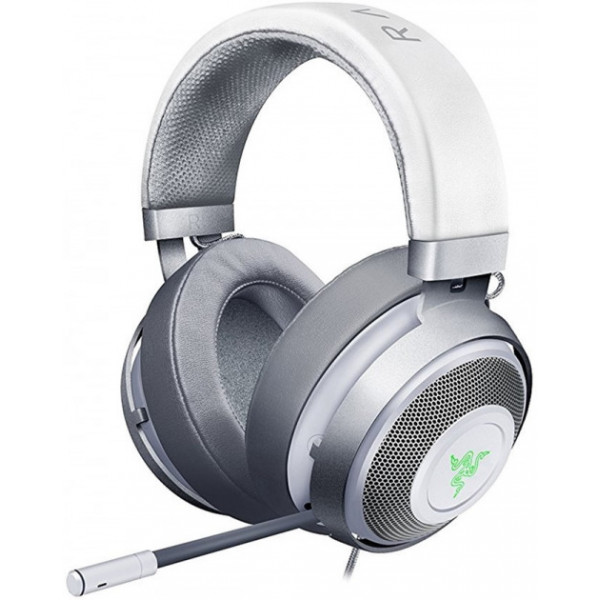 Фото - Гарнітура дротова ігрова Razer Kraken Multi Platform Mercury Edition (RZ04-02830400-R3M1)