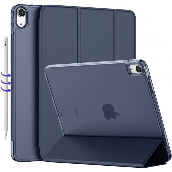 Фото - Чехол для планшета BeCover Tri Fold Hard for Apple iPad Air (4/5) 2020/2022 10.9'' Deep Blue (711128)