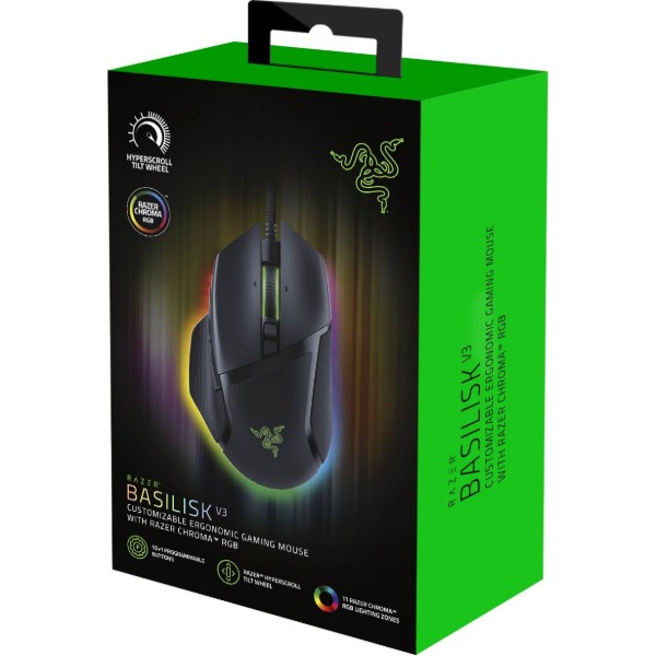 Фото - Мышь проводная игровая Razer Basilisk V3 (RZ01-04000100-R3M1)