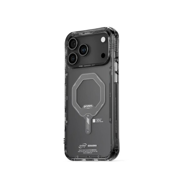 Фото - Чохол для смартфону Skinarma Saido do iPhone 17 Pro Magnetic Charging gray (SK-2025IPP6.3-SDOMS-GRA)