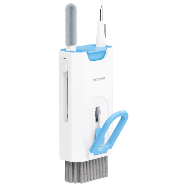 Фото - Набір для чищення мобільних пристроїв Proove Багатофункціональний Mr. Cleaner 8in1 White (MCS00000802)