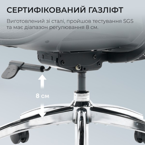 Фото - Кресло офисное Sihoo DORO S100 Mesh Black (S100-M301)