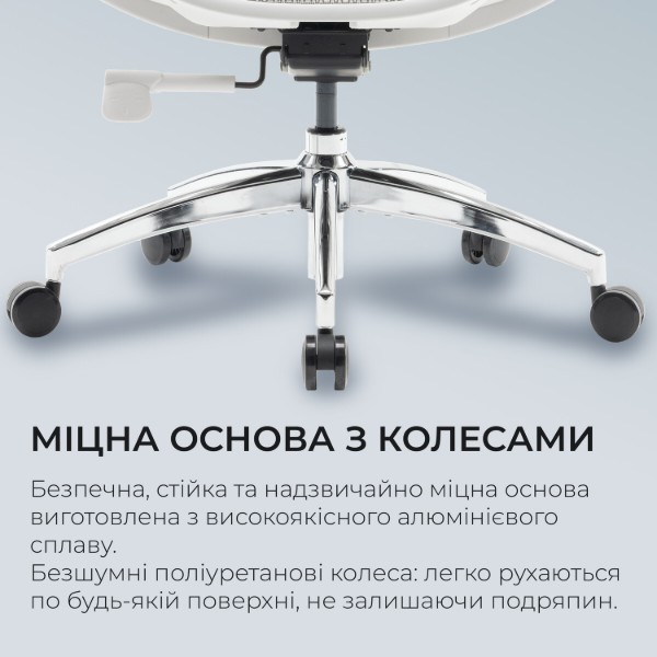 Фото - Кресло офисное Sihoo DORO S100 Mesh White (S100-M302)