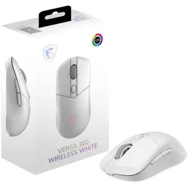 Фото - Мышь беспроводная игровая MSI VERSA 300 W White (S12-4301440-CLA)