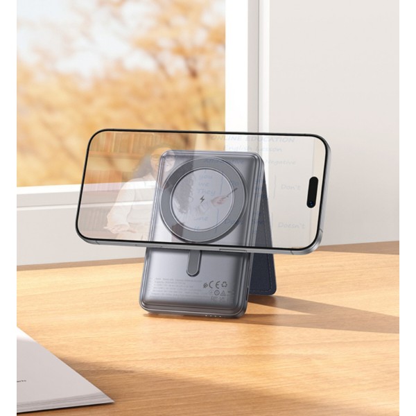 Фото - Батарея мобильная HOCO Q46 Title PD20W Magnetic 5000 mAh Grey (714988)