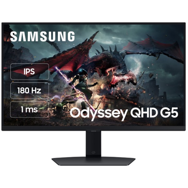 Фото - Монітор ігровий Samsung Odyssey G5 (LS27DG500EIXCI/UA)