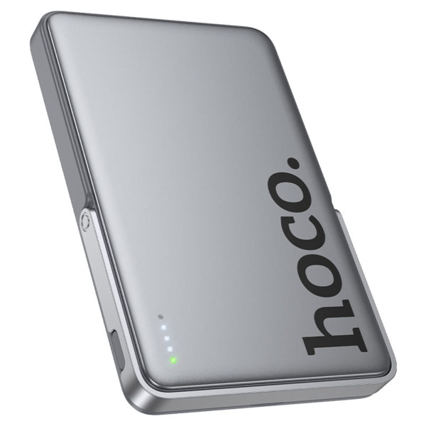 Фото - Батарея мобільна HOCO Q36 Sunlight PD20W Magnetic 5000 mAh Metal Grey (714986)