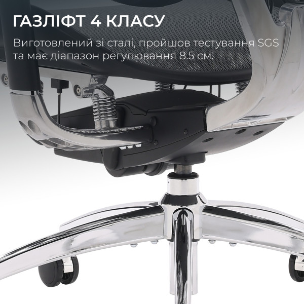 Фото - Кресло офисное Sihoo DORO S300 Mesh Dark Grey (S300-M201)