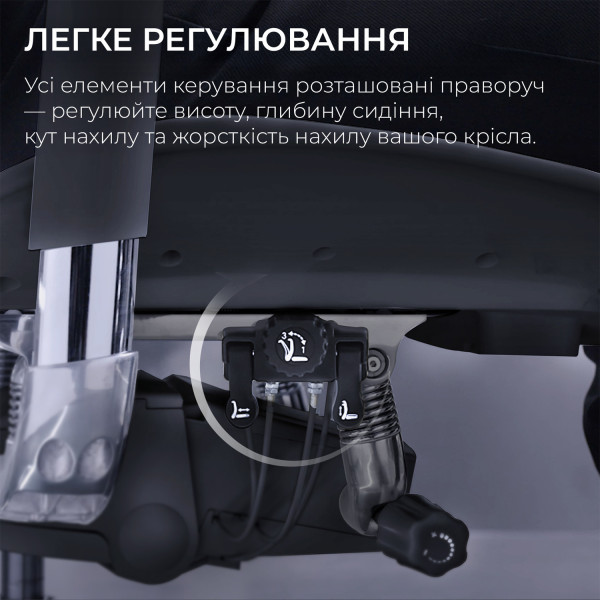 Фото - Кресло офисное Sihoo DORO S300 Mesh Dark Grey (S300-M201)