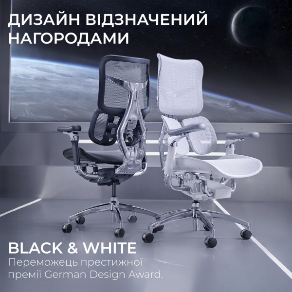 Фото - Кресло офисное Sihoo DORO S300 Mesh Light Grey (S300-M202)