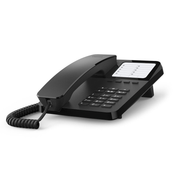 Фото - Телефон шнуровой Gigaset DESK 400 Black (S30054-H6538-R101)