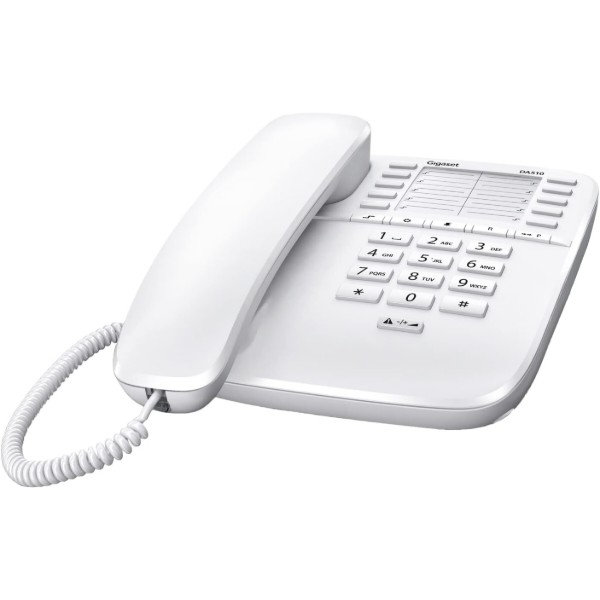 Фото - Телефон шнуровой Gigaset DA510 white (S30054-S6530-B102)