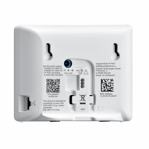 Фото - IP-телефон Gigaset N530 IP PRO + S700H IM DARK TITANIUM (S30852-H3216-R102)