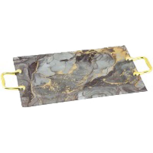 Фото - Блюдо Viva MARBLE ROCK 35х22.5 см (S3235-CC105)