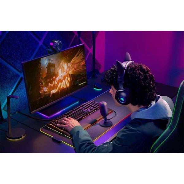 Фото - Микрофон для компьютера проводной Razer Seiren V3 mini Black (RZ19-05050100-R3M1)
