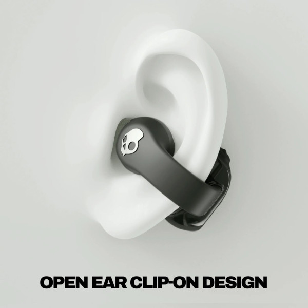 Фото - Навушники вкладиші бездротові TWS Skullcandy Push 720 Open Ear Black/Silver (S4EOW-T034)